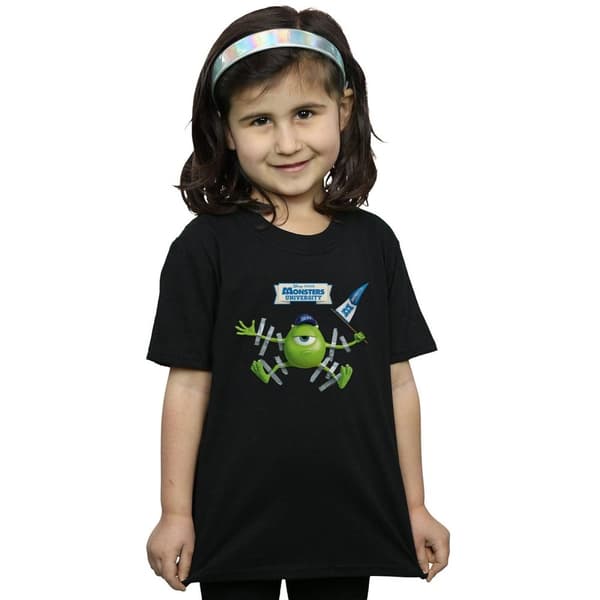 Disney Monsters University t-shirt i bomull med tejpade muddar