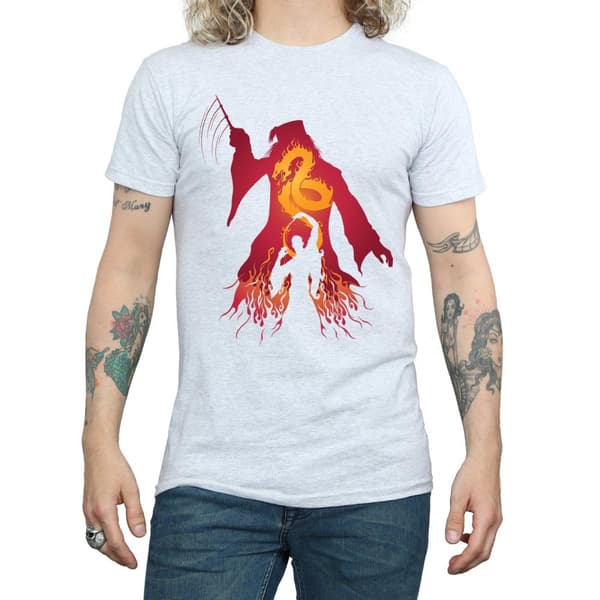 Harry Potter Mens Dumbledore Silhouette T-Shirt