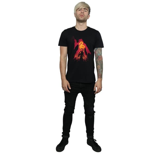 Harry Potter Mens Dumbledore Silhouette T-Shirt