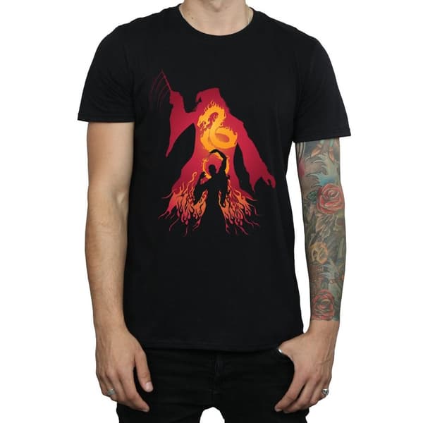 Harry Potter Mens Dumbledore Silhouette T-Shirt