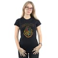 Miniatyrbillede 2 af 3: Harry Potter Womens/Ladies Varsity Style Crest Cotton T-Shirt