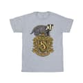 Miniatyrbild 1 av 3: Harry Potter Hufflepuff Sketch Crest T-shirt för herrar