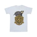 Miniatyrbild 1 av 3: Harry Potter Hufflepuff Sketch Crest T-shirt för herrar