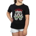 Miniatyrbild 3 av 5: Star Wars Stormtrooper Day Of The Dead T-shirt i bomull för flickor