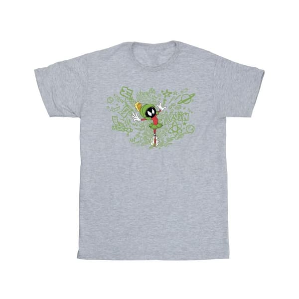 Looney Tunes ACME Doodles Marvin Martian t-shirt i bomull för flickor