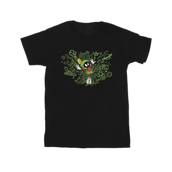 Looney Tunes ACME Doodles Marvin Martian t-shirt i bomull för flickor
