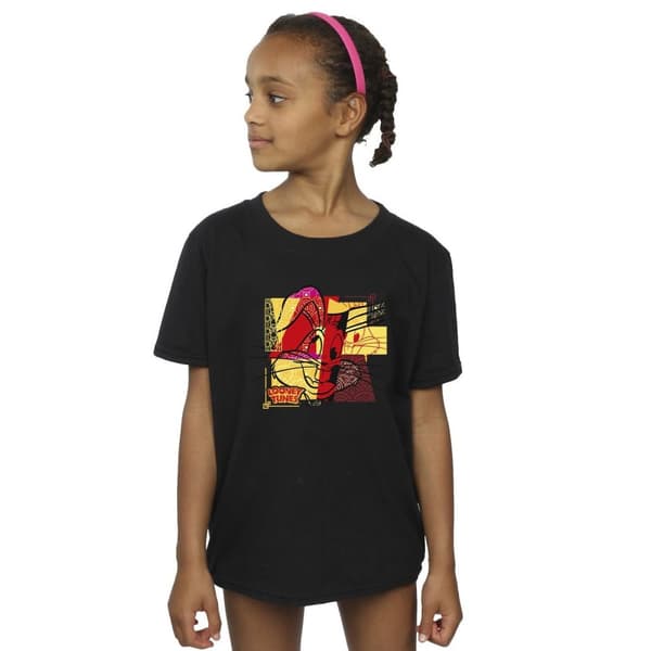 Looney Tunes Girls Bugs Bunny Rabbit New Year Cotton T-Shirt