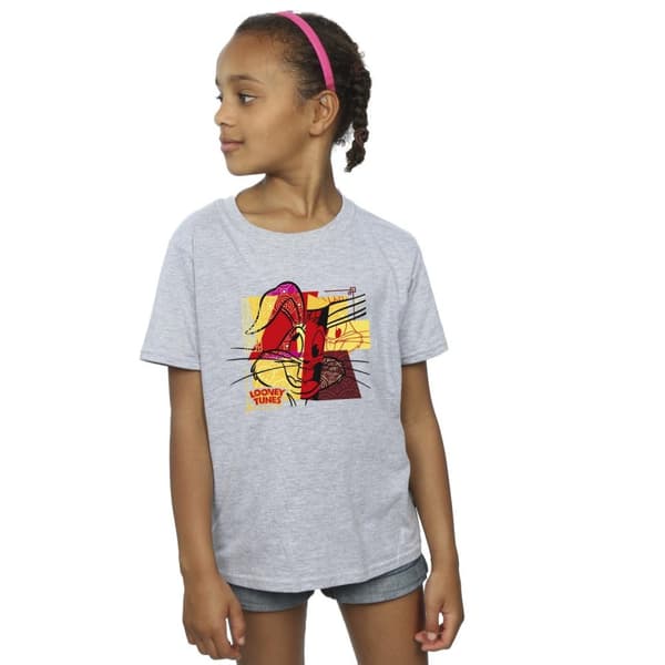 Looney Tunes Girls Bugs Bunny Rabbit New Year Cotton T-Shirt