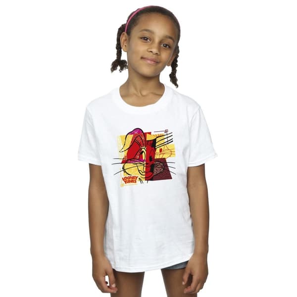 Looney Tunes Girls Bugs Bunny Rabbit New Year Cotton T-Shirt
