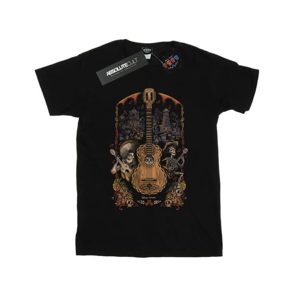 Disney Pojkvänströja i bomull - dam/dam Coco Guitar Poster