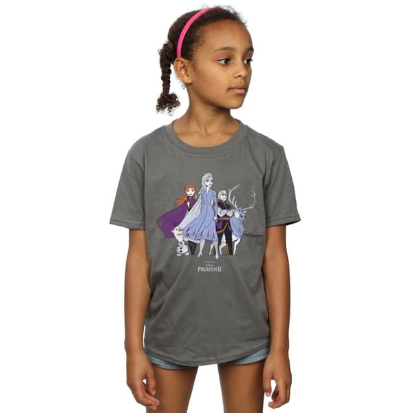 Disney Frozen 2 - T-shirt i bomull för flickor