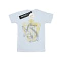 Miniatyrbillede 1 af 3: Harry Potter Girls Hufflepuff Badger Crest Cotton T-Shirt