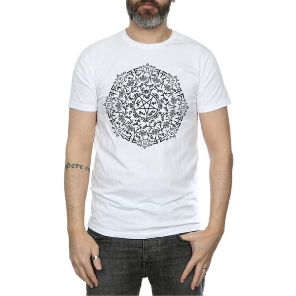Supernatural Symbol Circle - T-shirt för herrar
