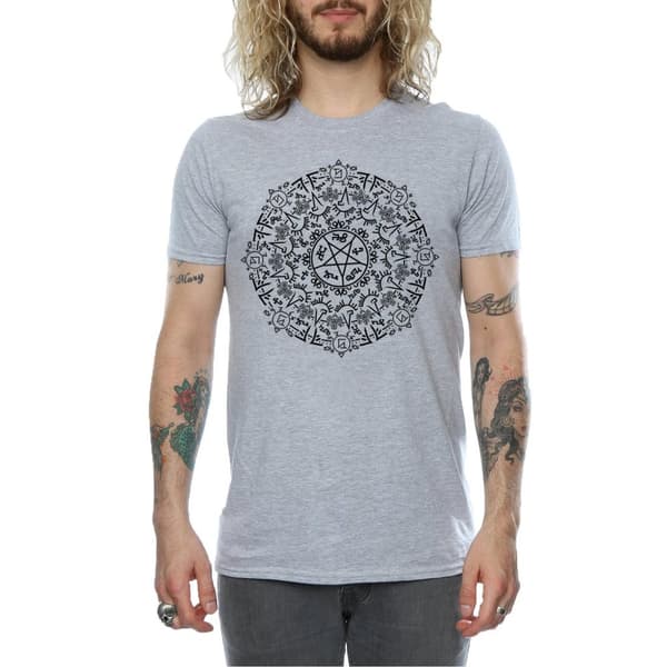 Supernatural Symbol Circle - T-shirt för herrar