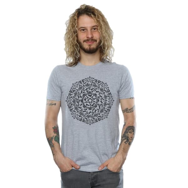 Supernatural Symbol Circle - T-shirt för herrar