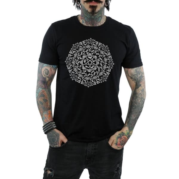 Supernatural Symbol Circle - T-shirt för herrar