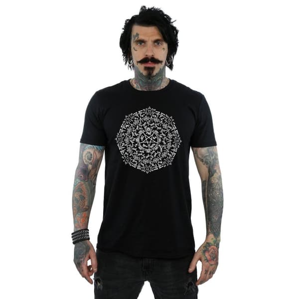 Supernatural Symbol Circle - T-shirt för herrar