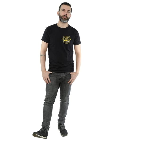 Disney Herr Cars Cruz Ramirez - T-shirt med logo och fuskficka