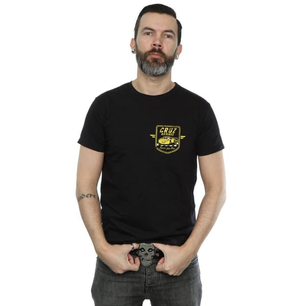Disney Herr Cars Cruz Ramirez - T-shirt med logo och fuskficka