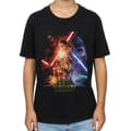 Miniatyrbild 3 av 5: Star Wars T-shirt med Force Awakens-affisch för pojkar
