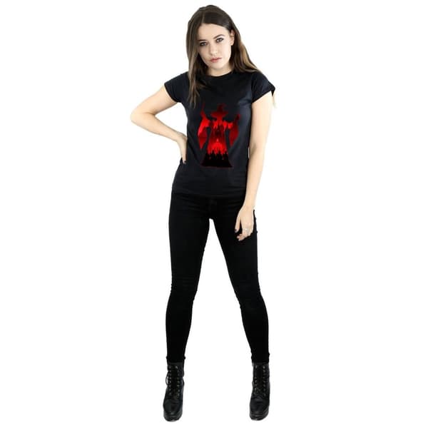 Harry Potter Womens/Ladies Minerva McGonagall Silhouette Cotton T-Shirt