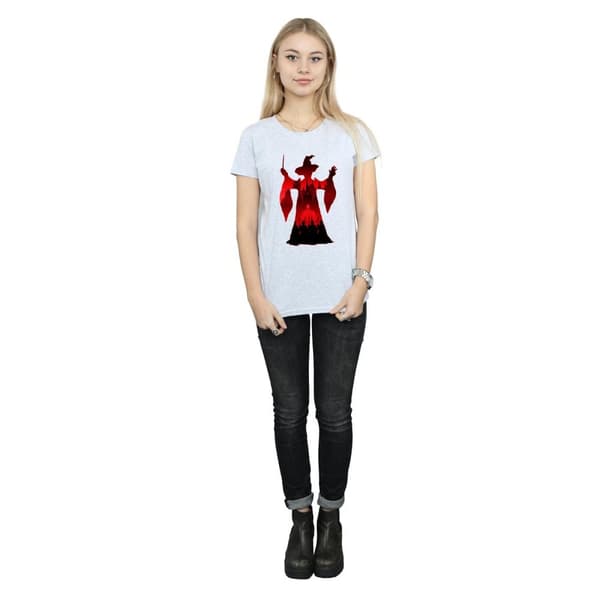 Harry Potter Dam/Minerva McGonagall Silhuett T-shirt i bomull