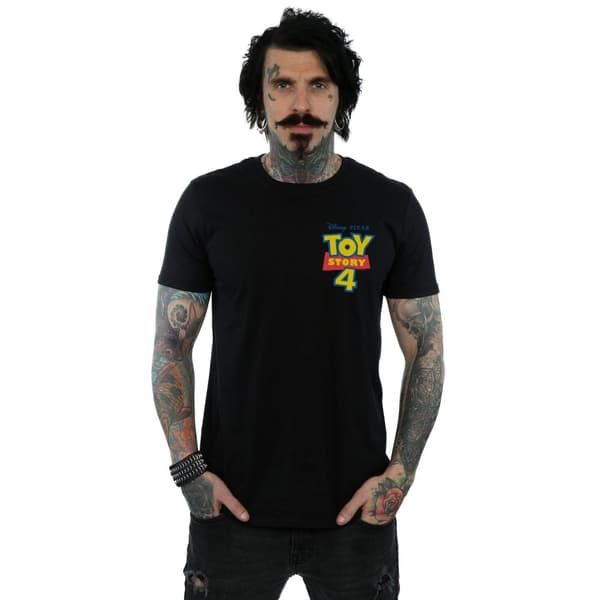 Disney T-shirt med brösttryck och logotyp för herrar Toy Story 4