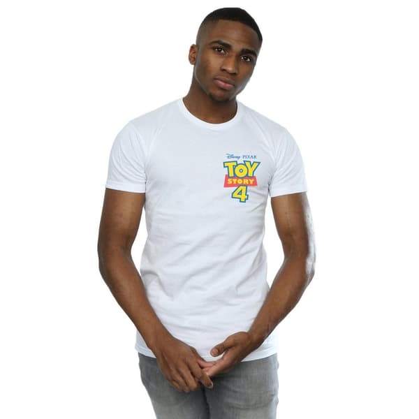 Disney T-shirt med brösttryck och logotyp för herrar Toy Story 4