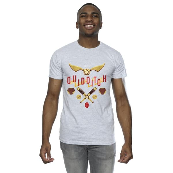 Harry Potter Mens Quidditch Golden Snitch T-Shirt
