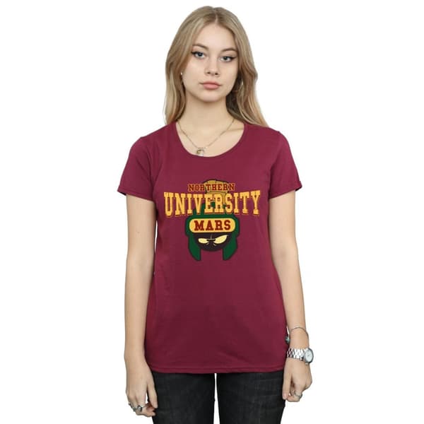 Looney Tunes Womens/Ladies Northern University Of Mars Cotton T-Shirt