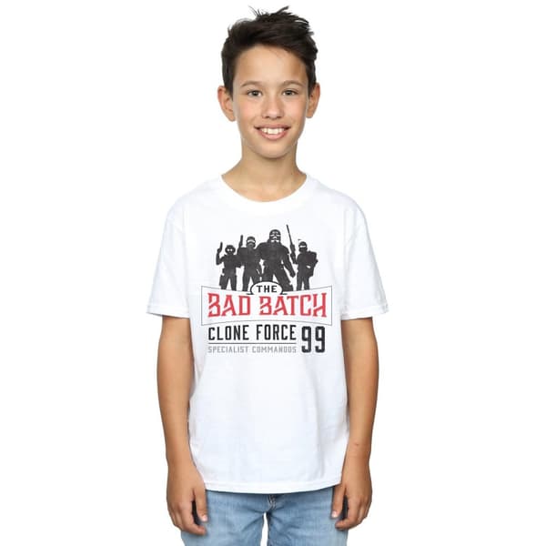 Star Wars Boys The Bad Batch Clone Force 99 T-Shirt