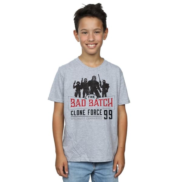 Star Wars Boys The Bad Batch Clone Force 99 T-Shirt