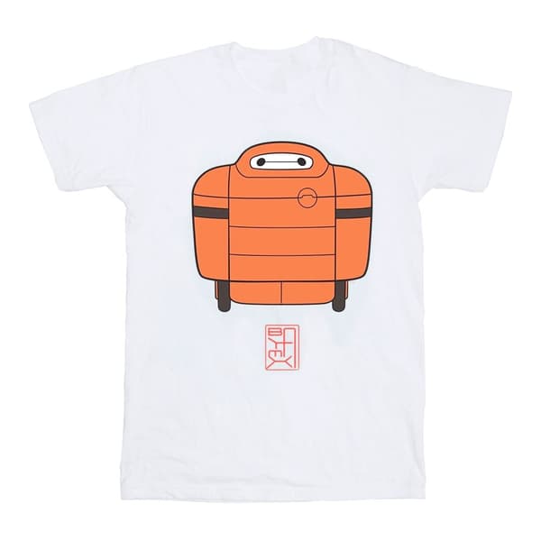 Disney T-shirt i bomull med Baymax-dräkt från Big Hero 6 för flickor