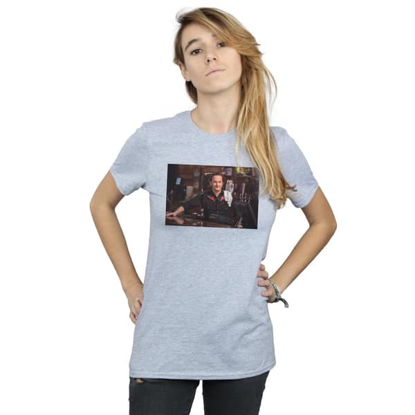 Supernatural Womens/Ladies Gabriel´s Bar Cotton Boyfriend T-Shirt