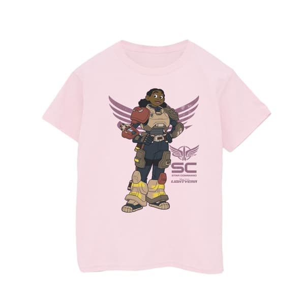 Disney Lightyear Izzy Star Command bomulls-T-shirt för flickor