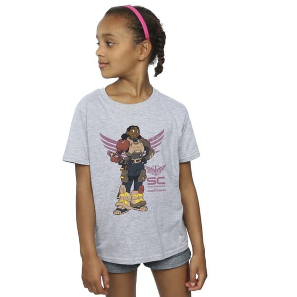Disney Girls Lightyear Izzy Star Command Cotton T-Shirt