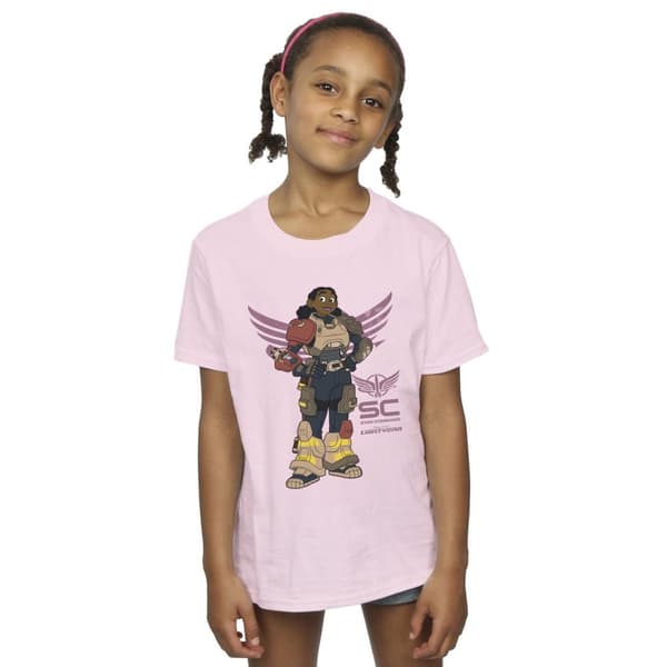 Disney Lightyear Izzy Star Command bomulls-T-shirt för flickor