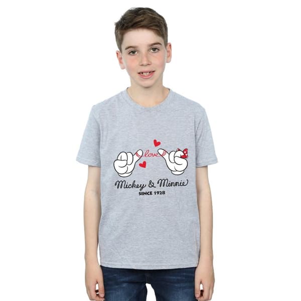 Disney Pojkar Musse Pigg Love Hands T-shirt