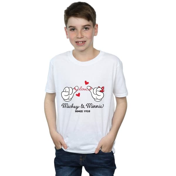 Disney Pojkar Musse Pigg Love Hands T-shirt
