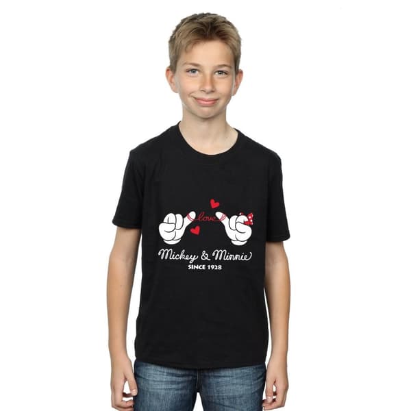 Disney Pojkar Musse Pigg Love Hands T-shirt