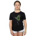 Pikkukuva 2 / 5: Star Wars Girls Yoda Green Face Cotton T-Shirt