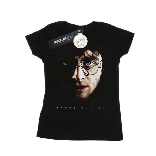 Harry Potter Dam/Lady Dark Portrait T-shirt i bomull