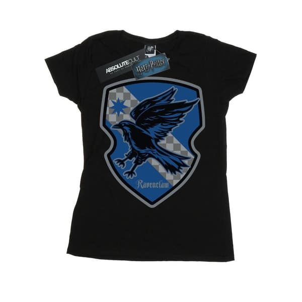 Harry Potter Dam/Tjej Ravenclaw Crest Flat T-shirt i bomull