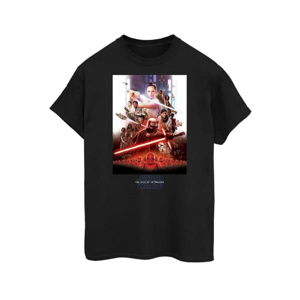 Star Wars: The Rise of Skywalker Womens/Ladies Star Wars The Rise Of Skywalker Poster Cotton Boyfriend T-Shirt