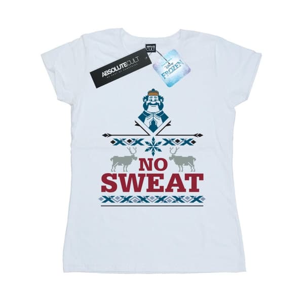 Disney Womens/Ladies Frozen Oaken No Sweat Cotton T-Shirt