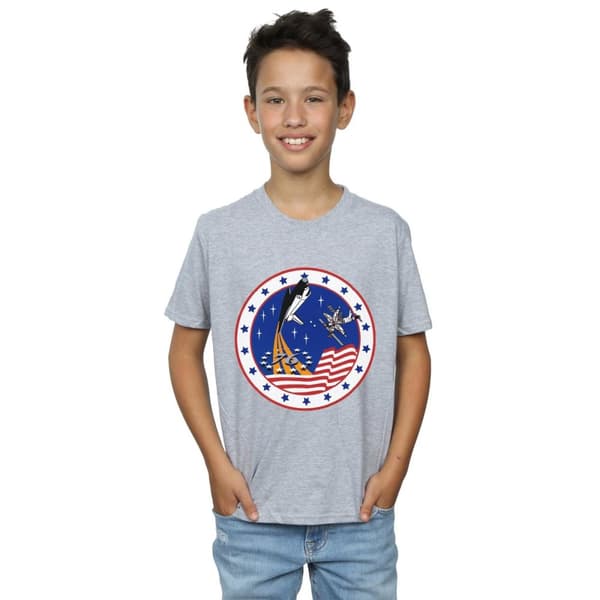 NASA Boys Classic Rocket 76 T-Shirt