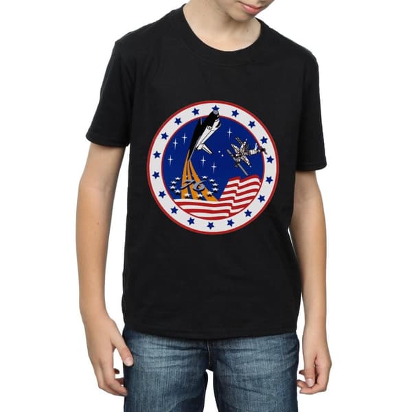 NASA Klassisk Rocket 76 T-shirt för pojkar
