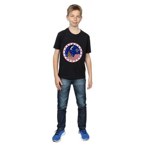 NASA Klassisk Rocket 76 T-shirt för pojkar