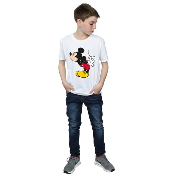 Disney Boys Mickey Mouse Split Kiss T-Shirt