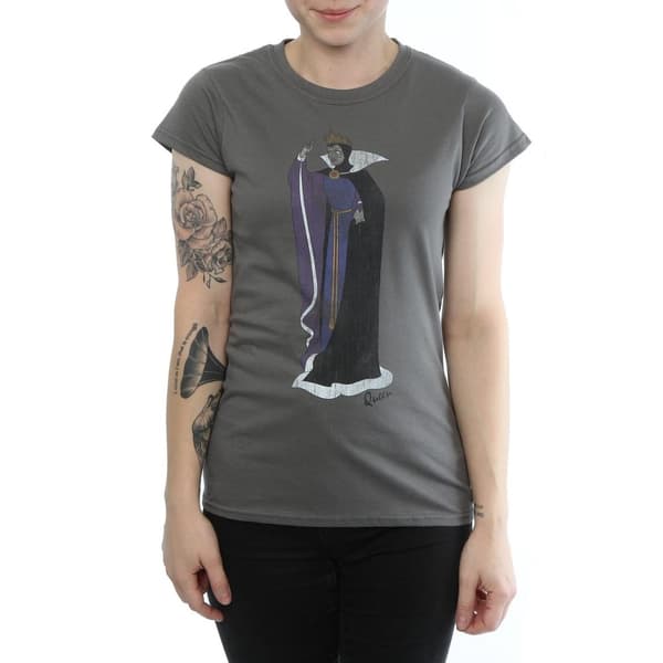 Disney Womens/Ladies Classic Evil Queen Grimhilde Cotton T-Shirt